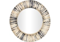 umai beige wall mirror   