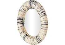 umai beige wall mirror   