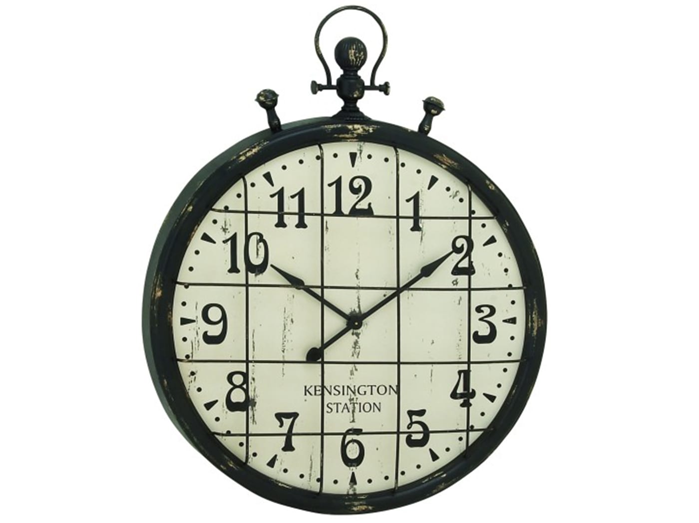 Kensington Station 壁掛け時計 Amazon.co.jp: 【壁掛両面時計】ステーションクロック[ウォール(L