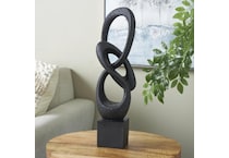 umai black figurines   