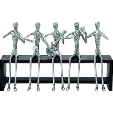 Five Man Musical Band 21"W x 13"H