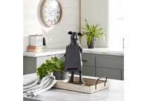 umai black figurines   