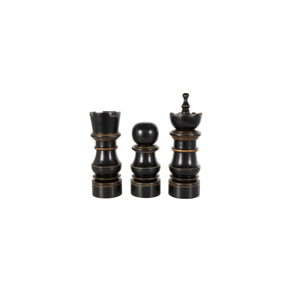umai black figurines set  