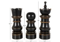 umai black figurines set  