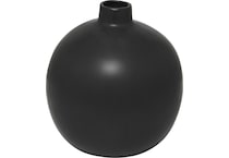 umai black jar vase bowl plate   