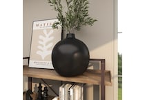 umai black jar vase bowl plate   