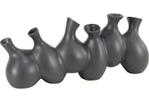 umai black jar vase bowl plate   