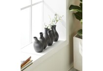 umai black jar vase bowl plate   