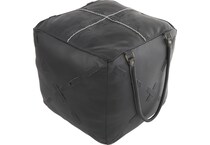 umai black pouf   