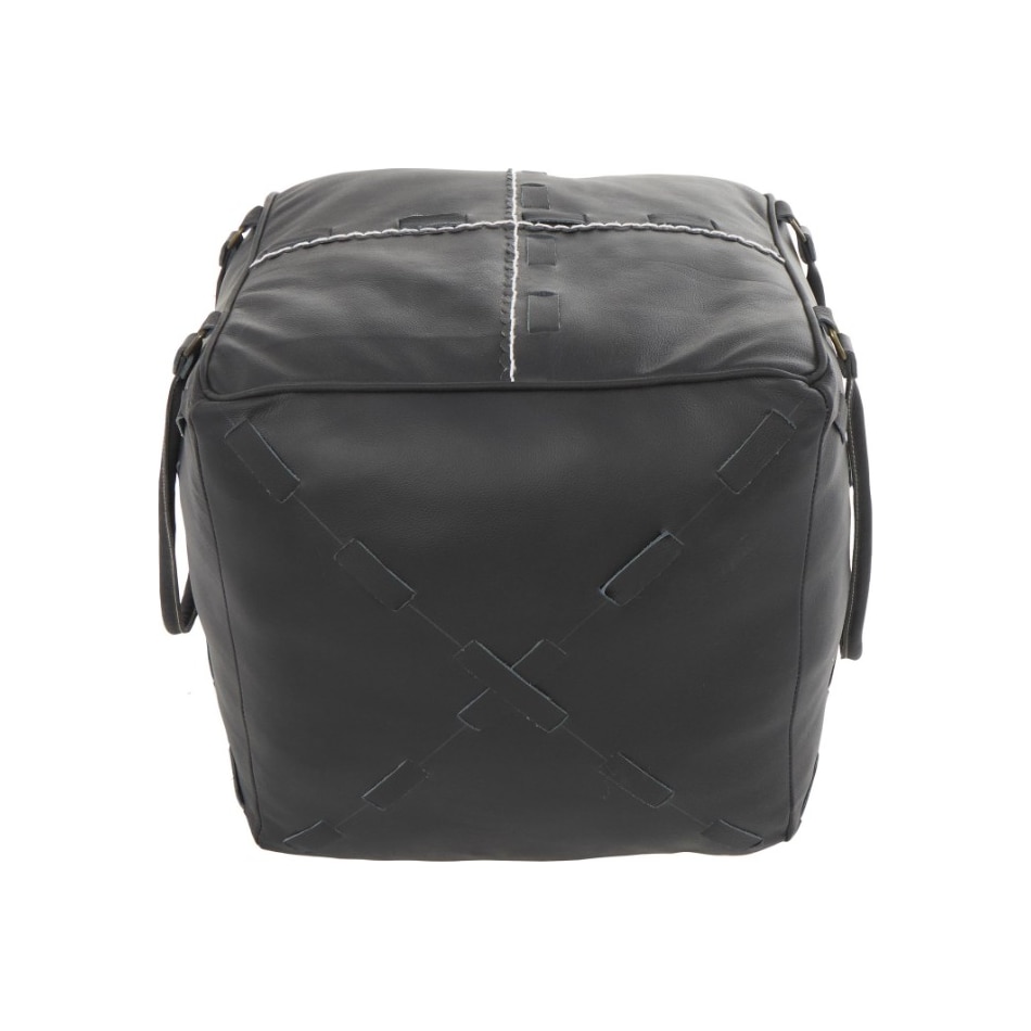 umai black pouf   