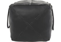 umai black pouf   