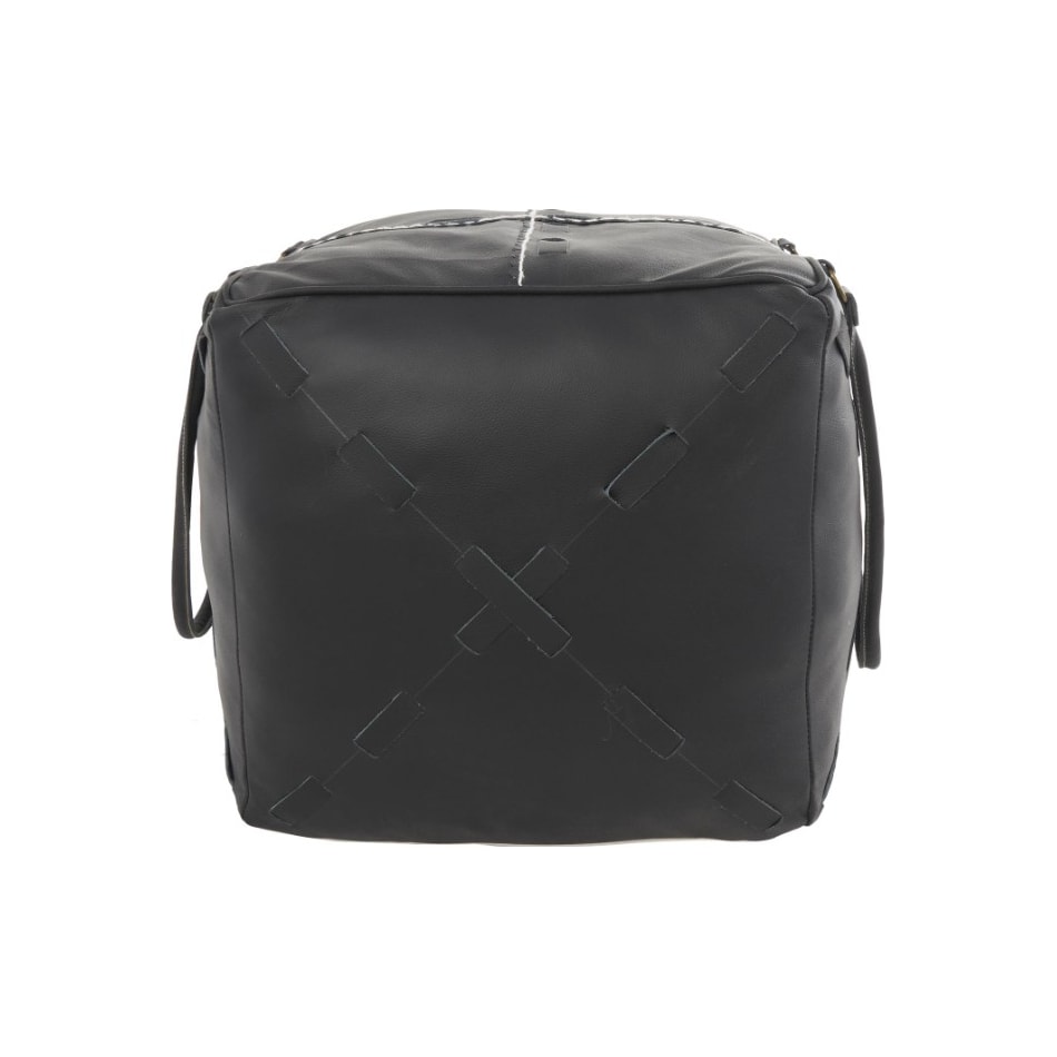 umai black pouf   