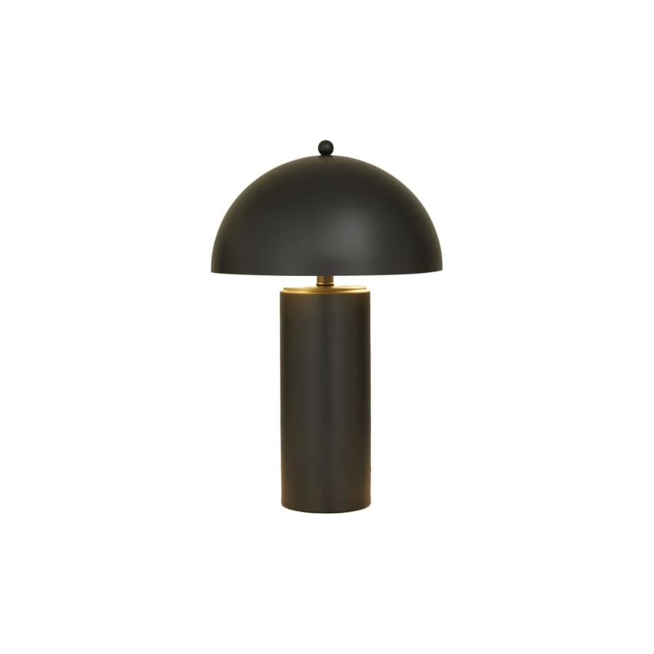 umai black table lamp   