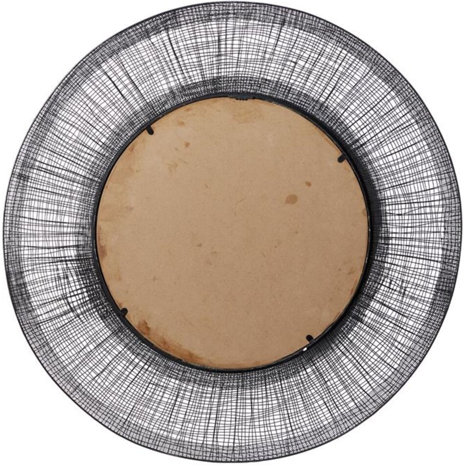 umai black wall mirror   