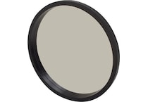 umai black wall mirror   