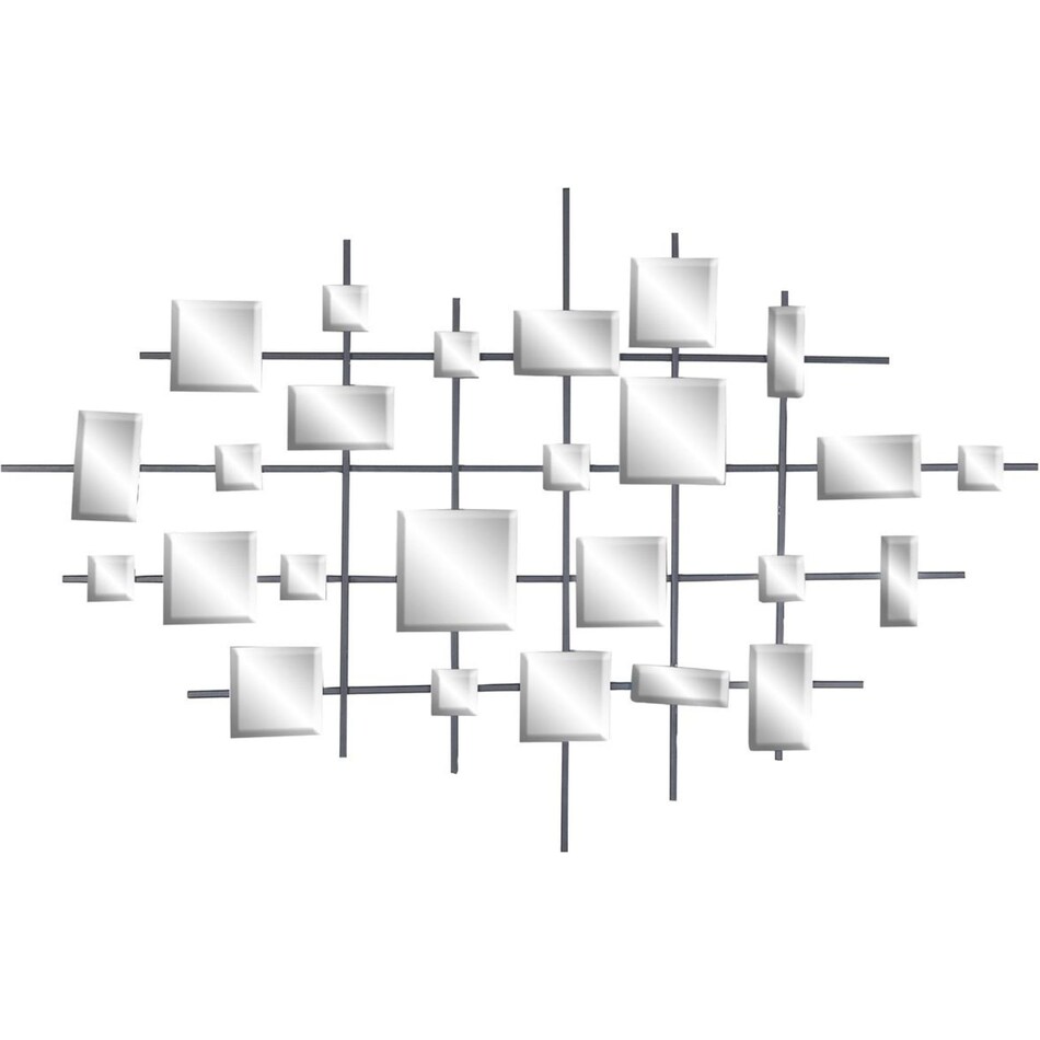 umai black wall mirror   
