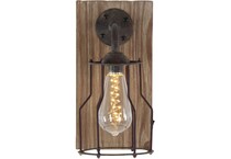 umai black wall sconce   