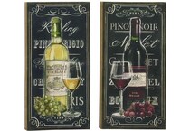 umai black wood plaques ast  