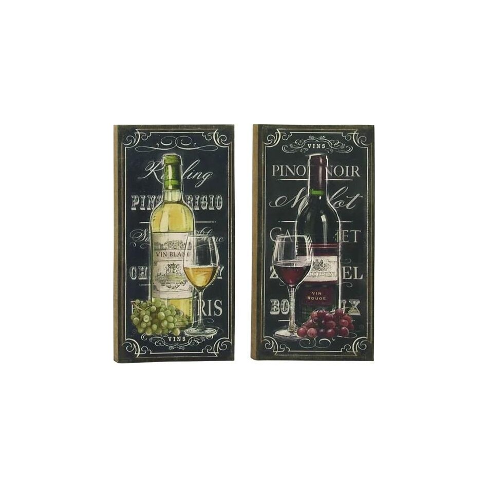 umai black wood plaques ast  