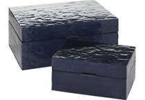 umai blue misc tabletop set  