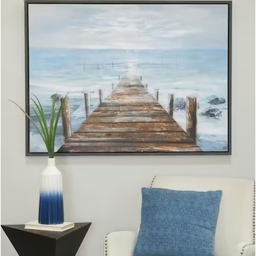 Pier In The Sun Wall Décor 36"W x 47"H