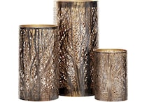 umai bronze candleholder candle   