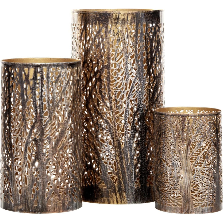 umai bronze candleholder candle   