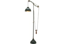 umai bronze floor lamp   