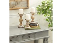 umai brown candleholder candle   