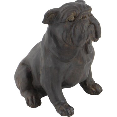 Bulldog Statue 10"W x 11"H
