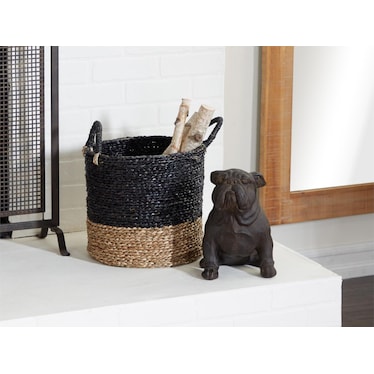 Bulldog Statue 10"W x 11"H