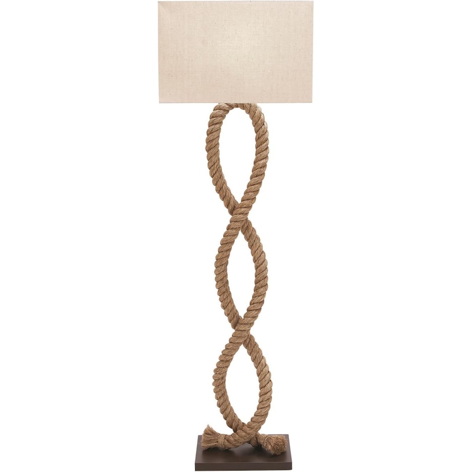 umai brown floor lamp   