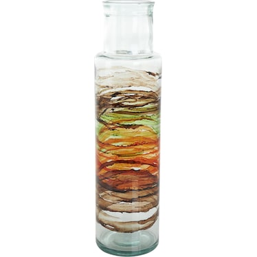 Tall Multi Glass Vase 6"L x 22"H