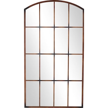 Metal Pane Leaner Mirror 39"W x 71"H