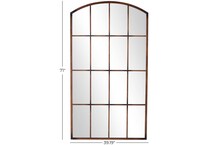umai brown leaner mirror   