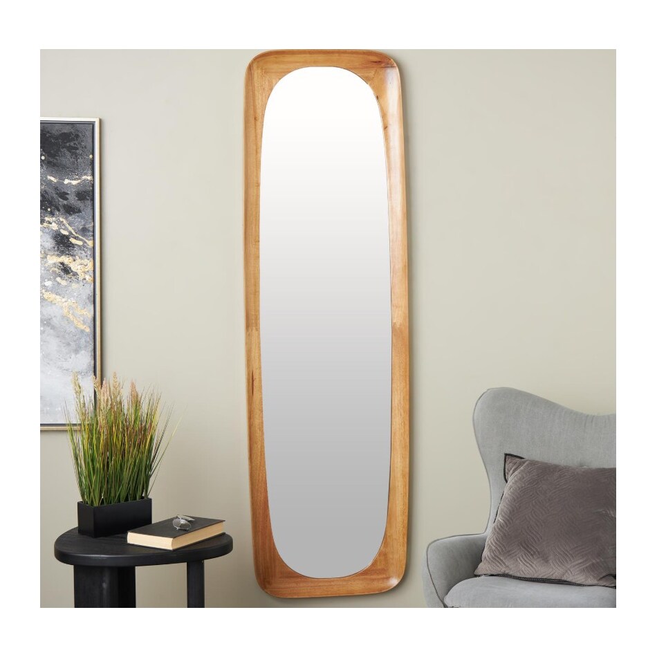 umai brown leaner mirror   