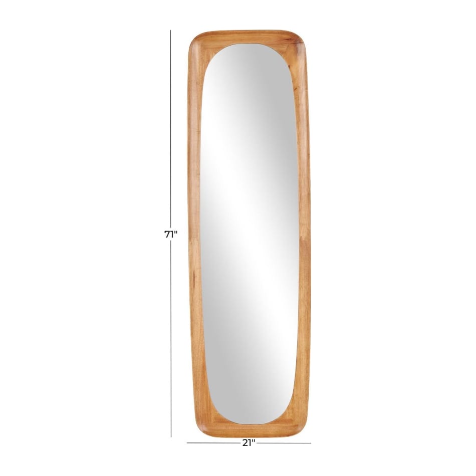 umai brown leaner mirror   
