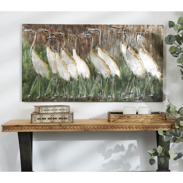 Metal Bird Wall Decor 43"W x 24"H