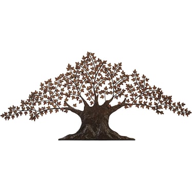 Iris Metal Tree Wall Art 92"W x 42"H
