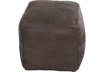 umai brown pouf   