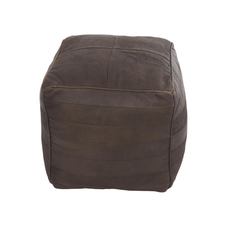umai brown pouf   