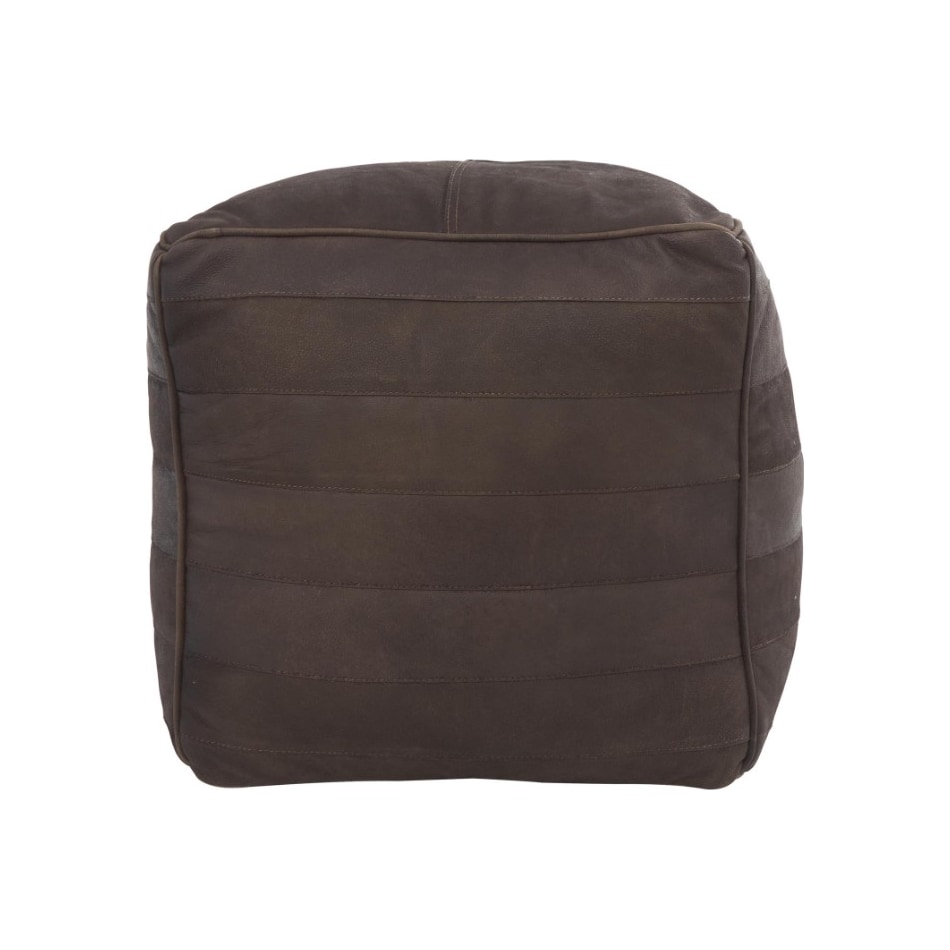 umai brown pouf   
