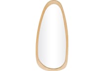 umai brown wall mirror   