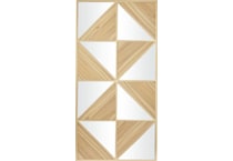 umai brown wall mirror   