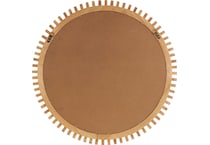 umai brown wall mirror   