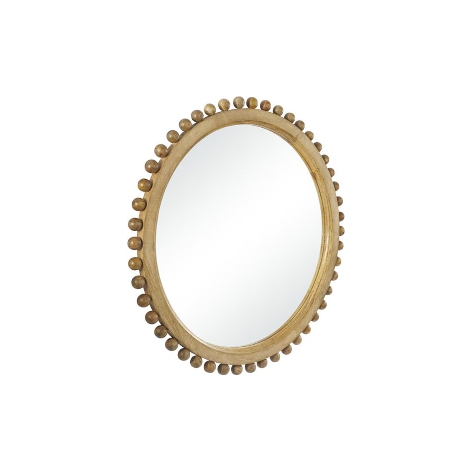 umai brown wall mirror   