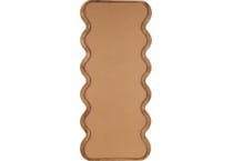 umai brown wall mirror   