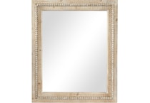 umai brown wall mirror   