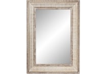 umai brown wall mirror   