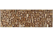 umai brown wood plaques   